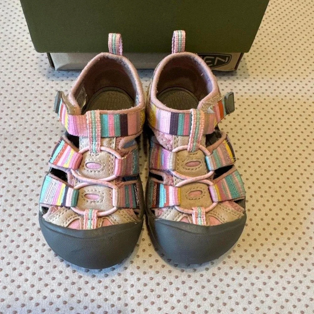 Toddler Keen Newport H2 Raya Lilac Sachet Hiking Water Sandals Size 7